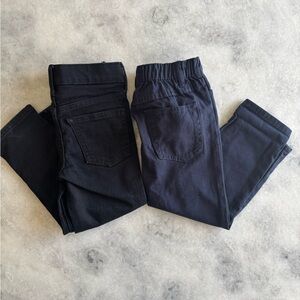 H & M toddlers Black and Navy pants size 3t